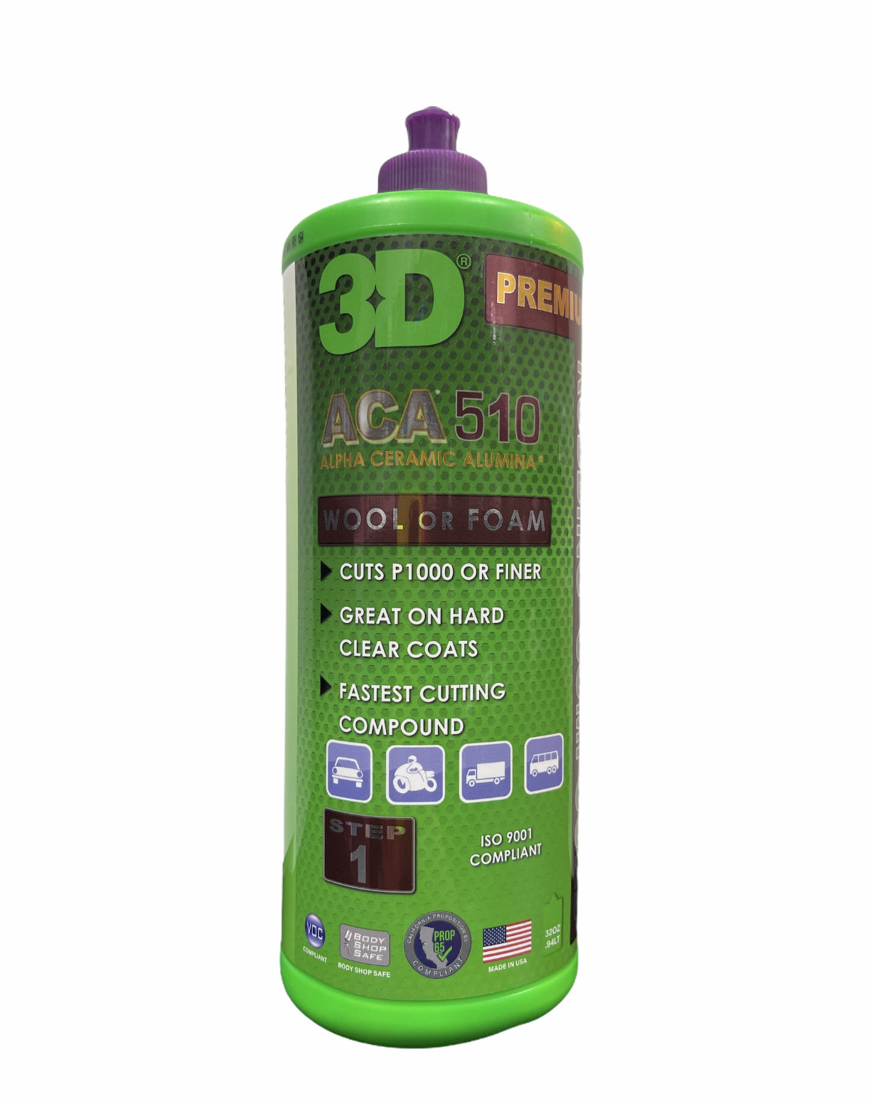 ACA510 Premium Rubbing Compound 32Oz