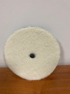 Allchem Virtus wool pad zwart 5", 125 mm