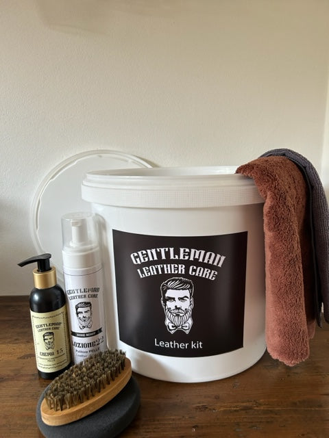 Gentleman Leather Care, startpakket