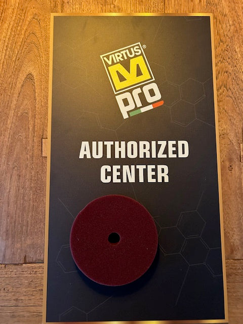 Allchem Virtus trapezium bruine compound pad 5,5", 140 mm x 25 mm