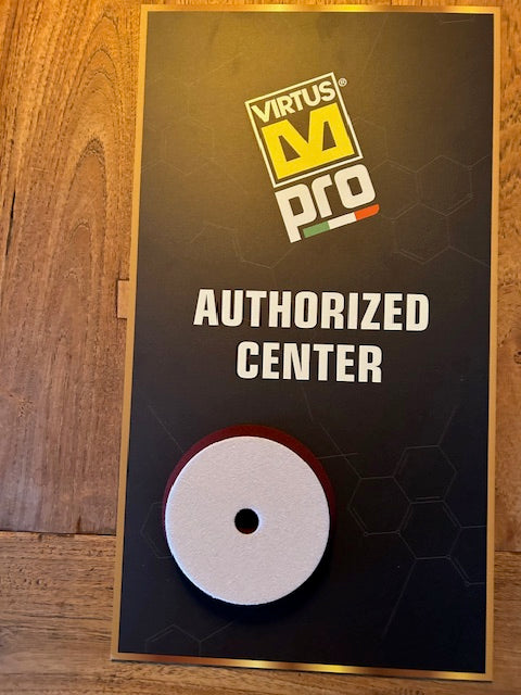 Allchem Virtus trapezium bruine compound pad 5,5", 140 mm x 25 mm