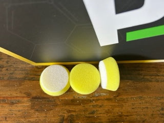 Allchem Virtus polijstpad foam geel, 35 mm