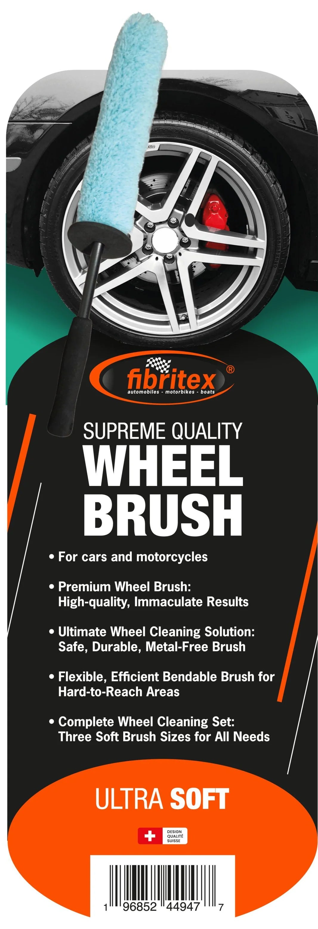 Fibritex Premium Microvezel velgenborstel